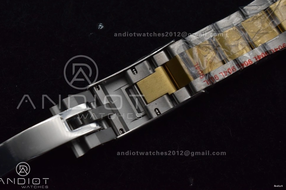 V3 Edition YG SS Tone Bracelet on Sea-Dweller Black GMF Best Two A2824 SS YG Dial 126603 1120